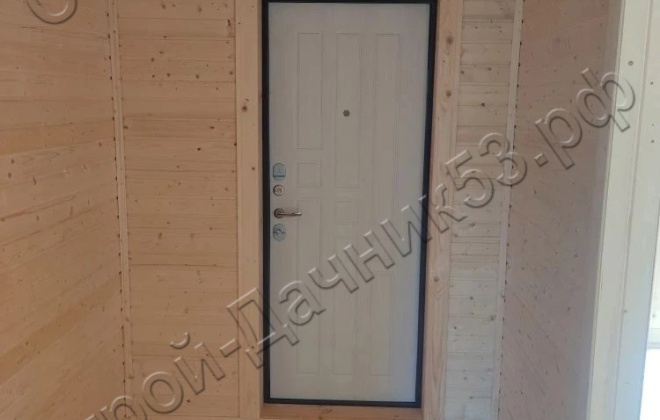 5 Каркасный дом Д-18, 8x67м, 56 М², Тверская область, Вышневолоцкий район, ст. Тверца (5)